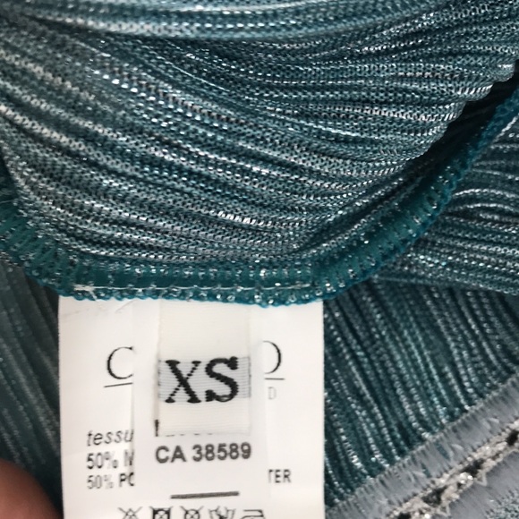 CHIO Di Stefania D Degrade mini Skirt - Picture 8 of 10